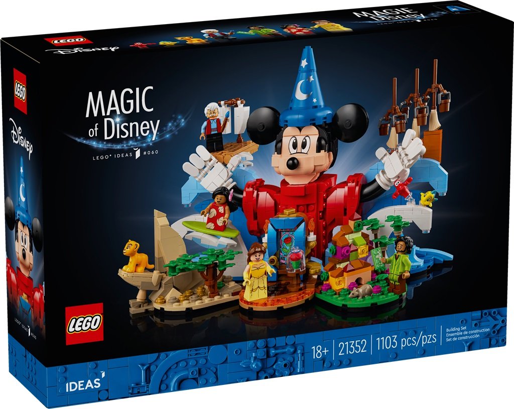 LEGO Ideas Magic of Disney (21352) Officially Announced